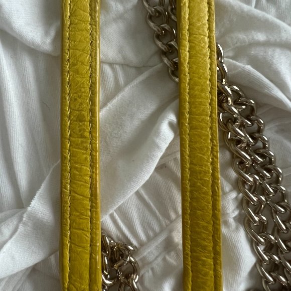 kate spade Bags Kate Spade Crossbody Bag Yellow Quilted Leather